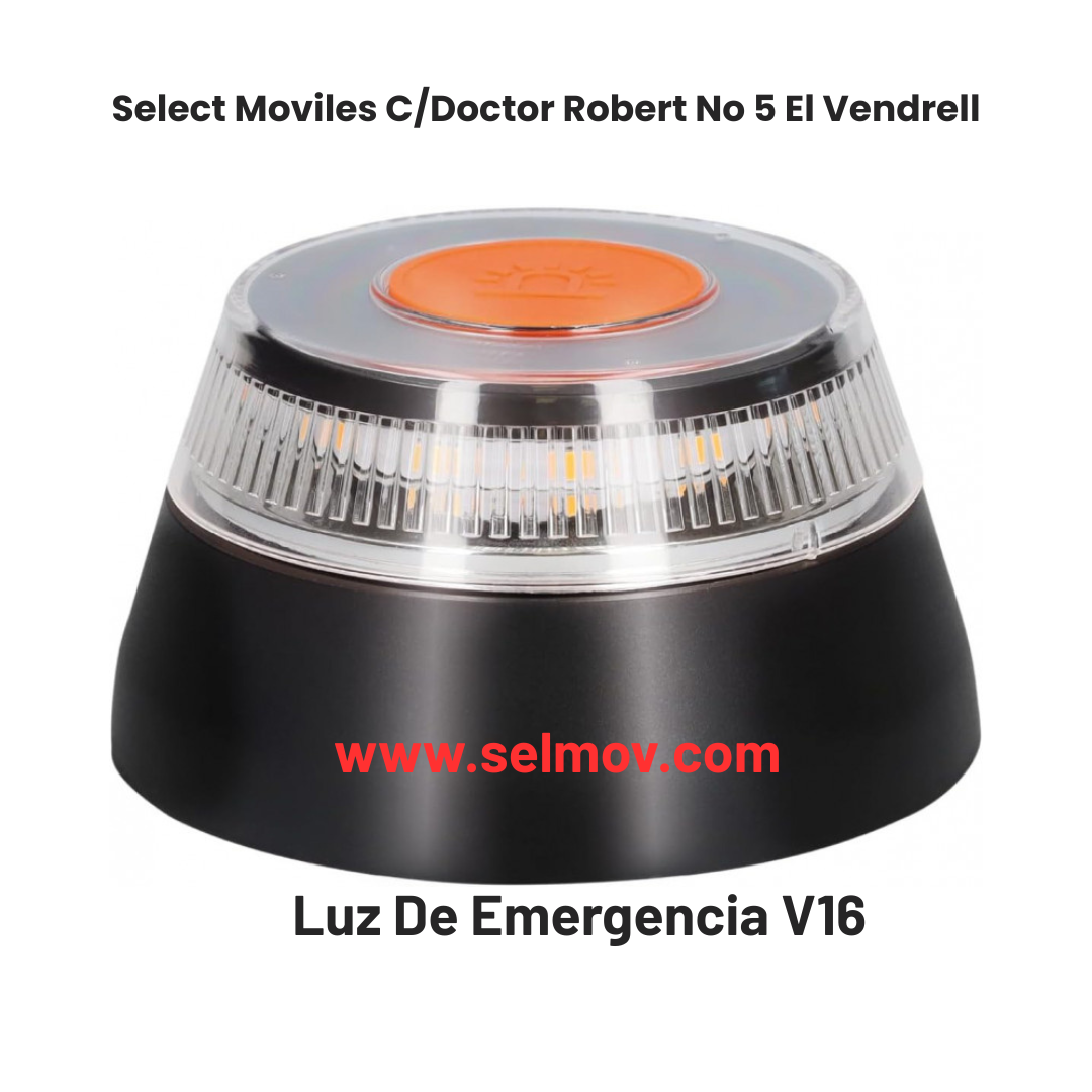 Luz de Emergencia V16 | Conectividad DGT | Geolocalizacion