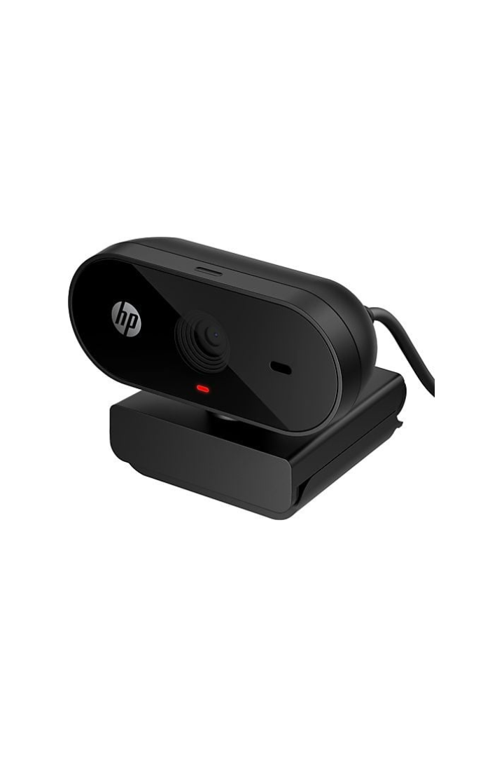 Webcam - HP HP 320, 1080p, USB-A, Gran angular 66º, Negro