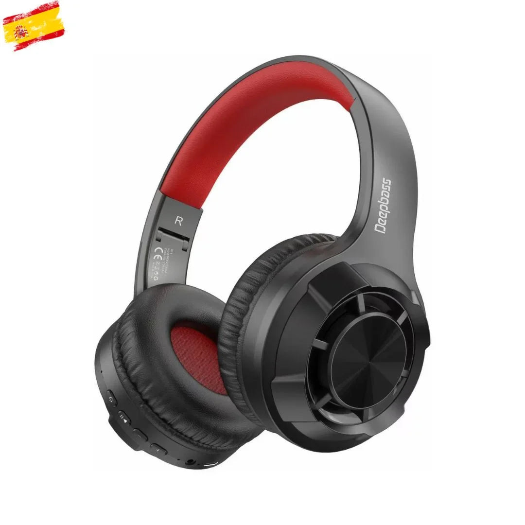 Headphones Bluetooth Wireless, TF Card | FM | Aux Audio DeepBass R18
