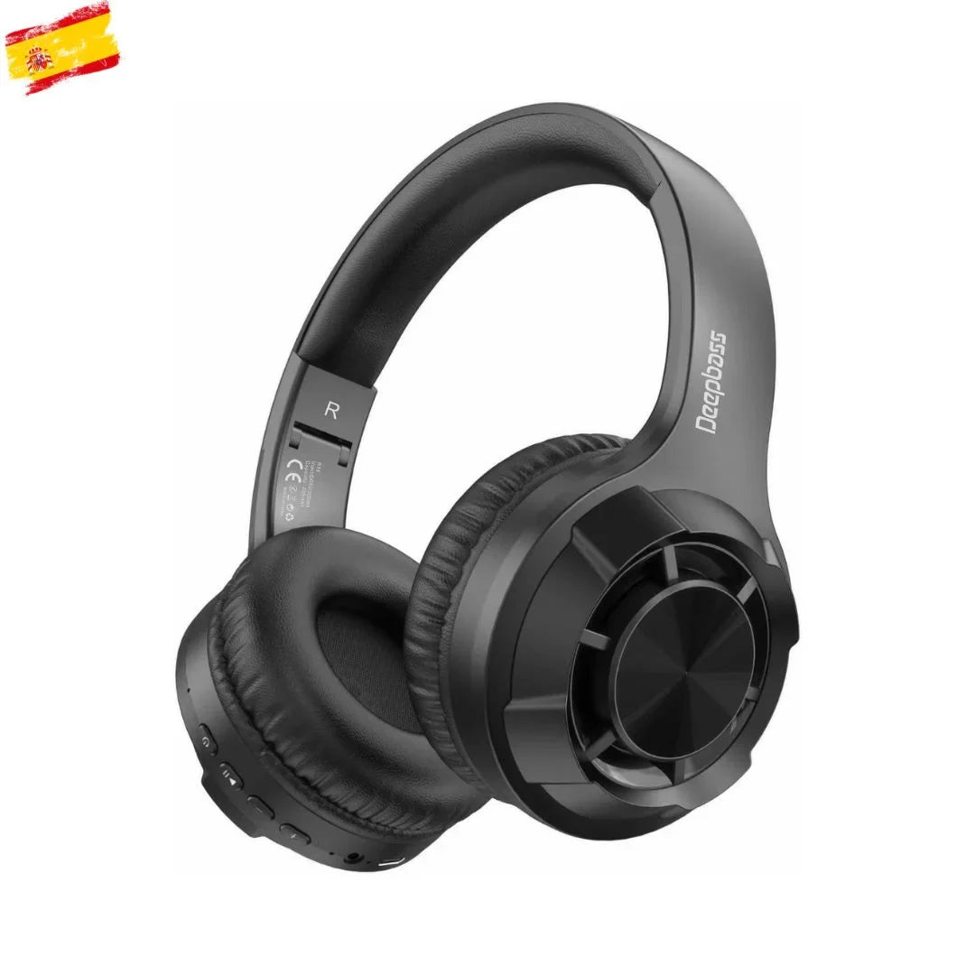 Headphones Bluetooth Wireless, TF Card | FM | Aux Audio DeepBass R18
